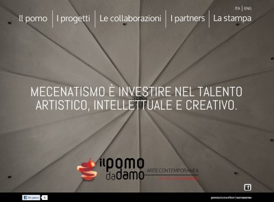 Sito Web Associazione Culturale “Il Pomo da DaMo” | Arte Contemporanea