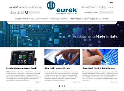 Sito Web Eurek | Restyling Identità Visiva