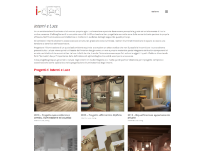 Sito Web I-Dea | Restyling Identità Visiva